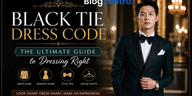 black tie dress code